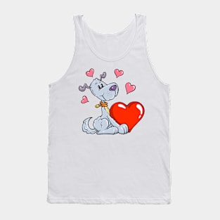 Dog in love Tank Top